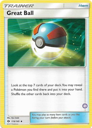 Great Ball (#21, Alolan Sandslash Half (#21, Alolan Sandslash Half-Deck) 021 SM Trainer Kit Alolan Sandslash & Alolan Ninetales