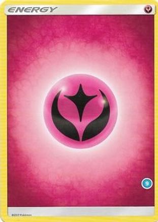 Fairy Energy (9) SM Trainer Kit Alolan Sandslash & Alolan Ninetales