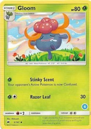 Gloom (6) 005 SM Trainer Kit Alolan Sandslash & Alolan Ninetales