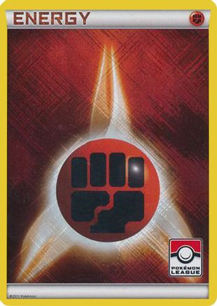 Fighting Energy (2011 Pokemon League) (2011 Pokemon League) - Holofoil League & Championship Cards