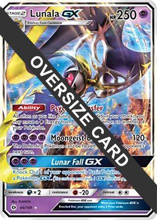 Lunala GX 066/149 - Holofoil Jumbo Cards
