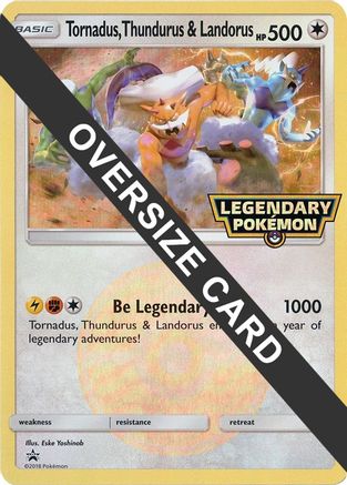 Tornadus, Thundurus & Landorus (Forces of Nature Promo) - Holofoil Jumbo Cards