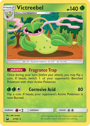 Victreebel 003 - Holofoil SM Celestial Storm