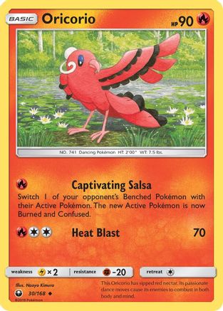 Oricorio (30) (30) 030 SM Celestial Storm