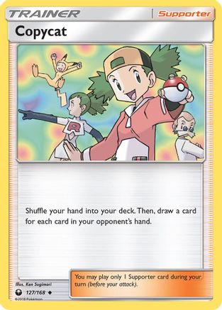 Copycat 127/168 - Reverse Holofoil SM Celestial Storm
