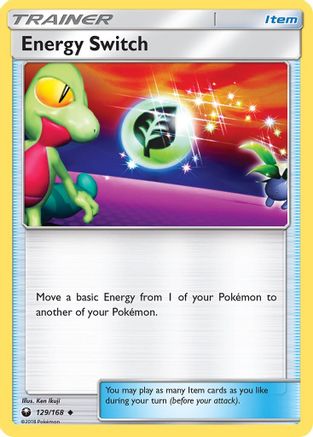 Energy Switch 129/168 - Reverse Holofoil SM Celestial Storm