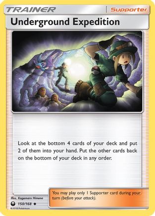 Underground Expedition 150/168 - Reverse Holofoil SM Celestial Storm