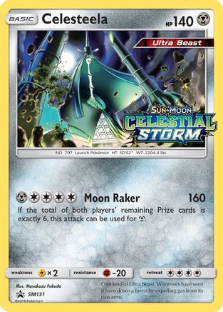 Celesteela (Prerelease) SM131 - Holofoil SM Promos