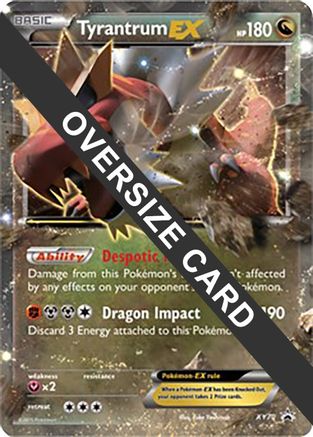 Tyrantrum EX XY70 - Holofoil Jumbo Cards