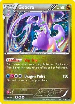 Goodra (Cosmos Holo) 077/119 - Holofoil Blister Exclusives