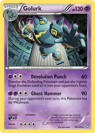 Golurk (EX Dragons Exalted) 059/124 Deck Exclusives