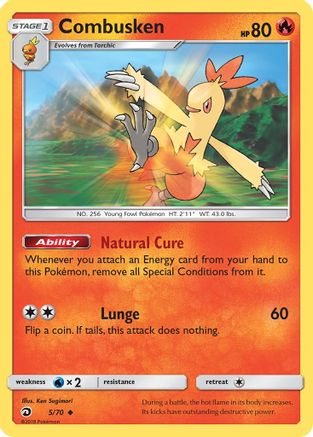 Combusken 005/70 Dragon Majesty