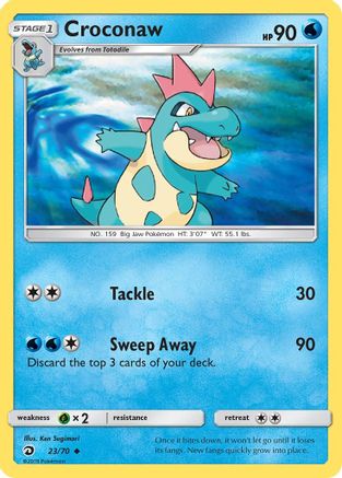 Croconaw 023/70 Dragon Majesty