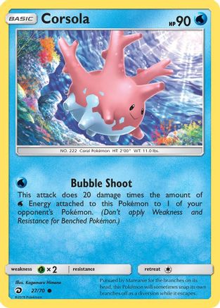 Corsola 027/70 Dragon Majesty