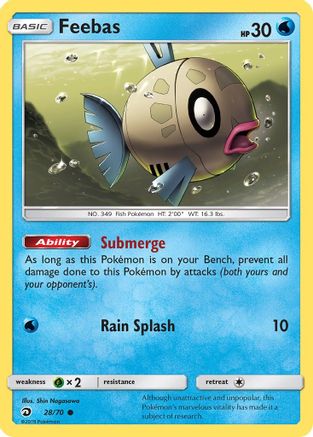 Feebas 028/70 Dragon Majesty