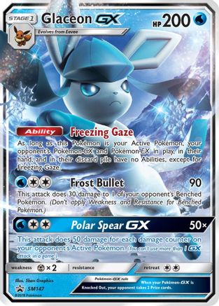 Glaceon GX SM147 - Holofoil SM Promos