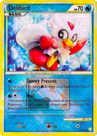 Delibird (League Promo) 039/123 - Reverse Holofoil League & Championship Cards