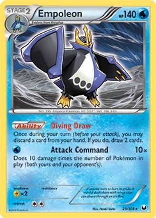 Empoleon (Battle Arena Deck Exclusive) 029/108 Deck Exclusives