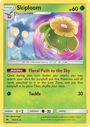 Skiploom 013/214 SM Lost Thunder