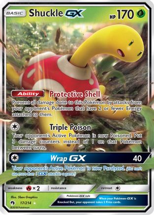 Shuckle GX 017/214 - Holofoil SM Lost Thunder