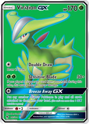 Virizion GX (Full Art) 197 - Holofoil SM Lost Thunder