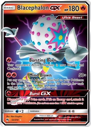 Blacephalon GX 052/214 - Holofoil SM Lost Thunder