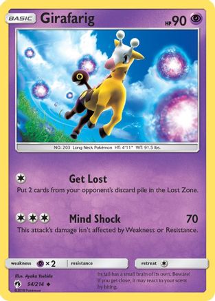 Girafarig 094/214 - Reverse Holofoil SM Lost Thunder