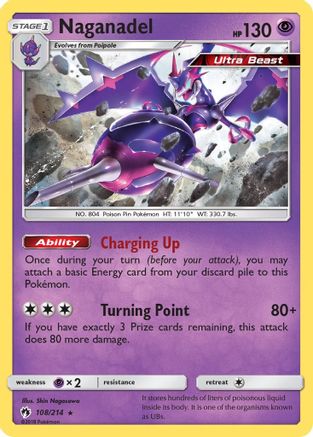 Naganadel 108/214 - Holofoil SM Lost Thunder