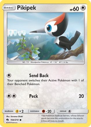 Pikipek (164) (164) 164/214 SM Lost Thunder