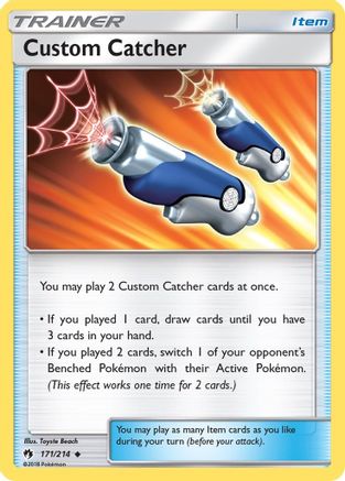 Custom Catcher 171/214 SM Lost Thunder