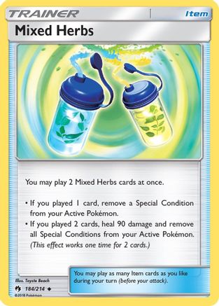 Mixed Herbs 184/214 - Reverse Holofoil SM Lost Thunder