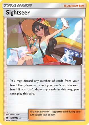Sightseer 189/214 SM Lost Thunder
