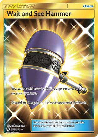 Wait and See Hammer 236/214 - Holofoil Lost Thunder