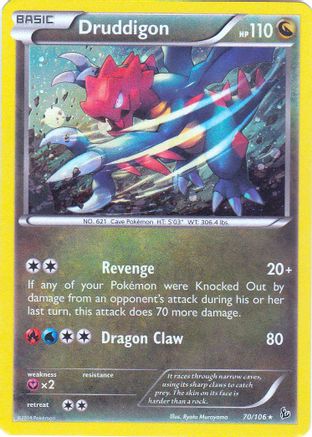 Druddigon (Cosmos Holo) 070/106(Cosmos - Holofoil Blister Exclusives