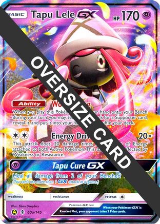Tapu Lele GX 60a/145 - Holofoil Jumbo Cards