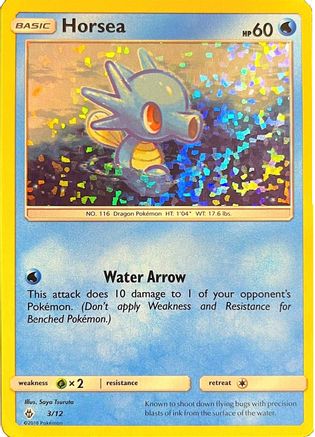 Horsea 003/12 - Holofoil McDonalds Promos 2018