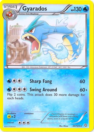 Gyarados (Cosmos Holo) 024/124 - Holofoil Blister Exclusives