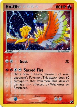 Ho (Cosmos Holo) 027/115 - Holofoil Deck Exclusives