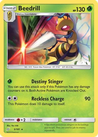 Beedrill 005 SM Team Up