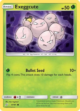 Exeggcute 008 SM Team Up
