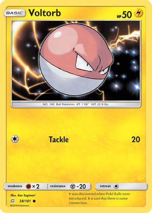 Voltorb 038/181 SM Team Up