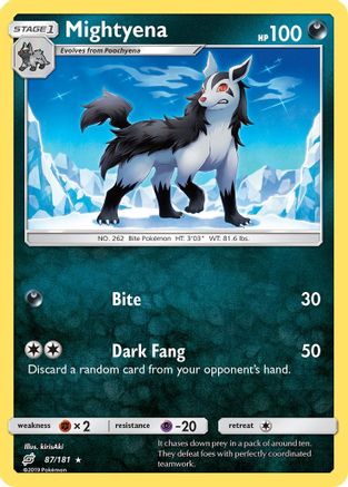 Mightyena 087 SM Team Up