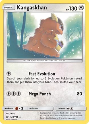 Kangaskhan 128/181 SM Team Up