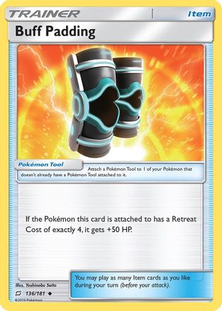 Buff Padding 136/181 - Reverse Holofoil SM Team Up
