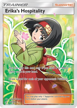 Erika's Hospitality (Full Art) 174 - Holofoil SM Team Up
