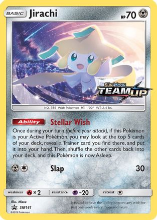 Jirachi SM161 - Holofoil SM Promos