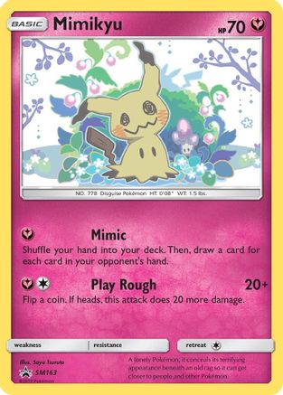 Mimikyu SM163 - Holofoil SM Promos