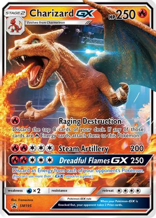 Charizard GX SM195 - Holofoil SM Promos
