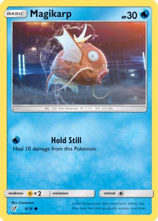 Magikarp (Holo Common) 008/18 - Holofoil Detective Pikachu