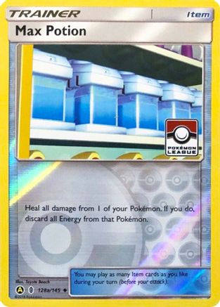 Max Potion (Pokemon League) 128a/145 - Reverse Holofoil League & Championship Cards